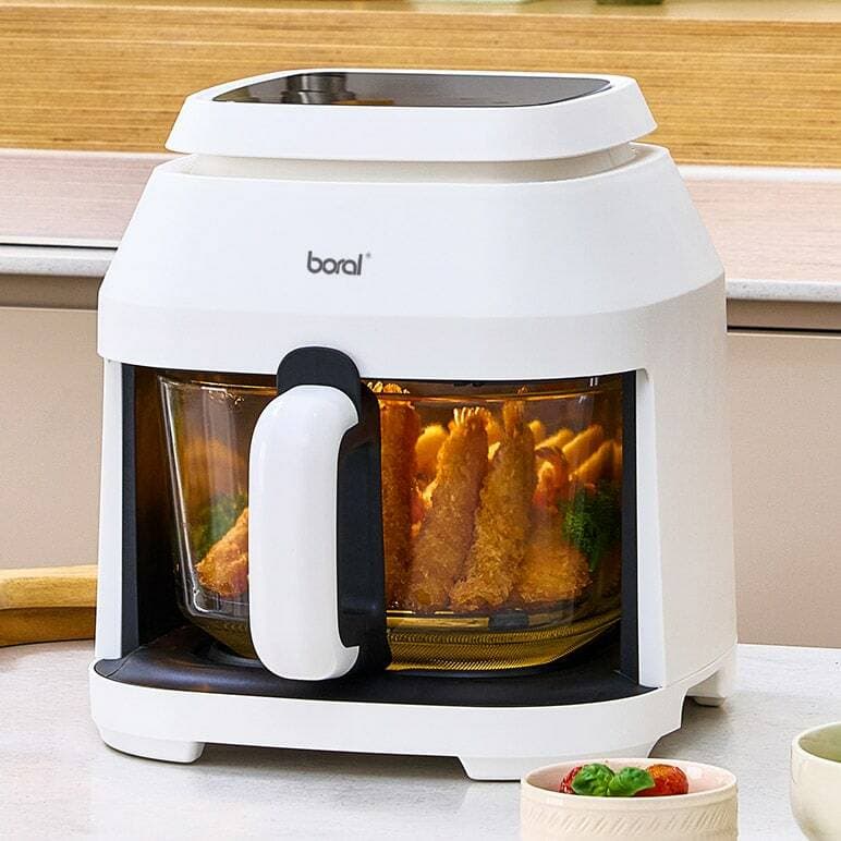 보랄 글라스 에어프라이어 BR-D600AF