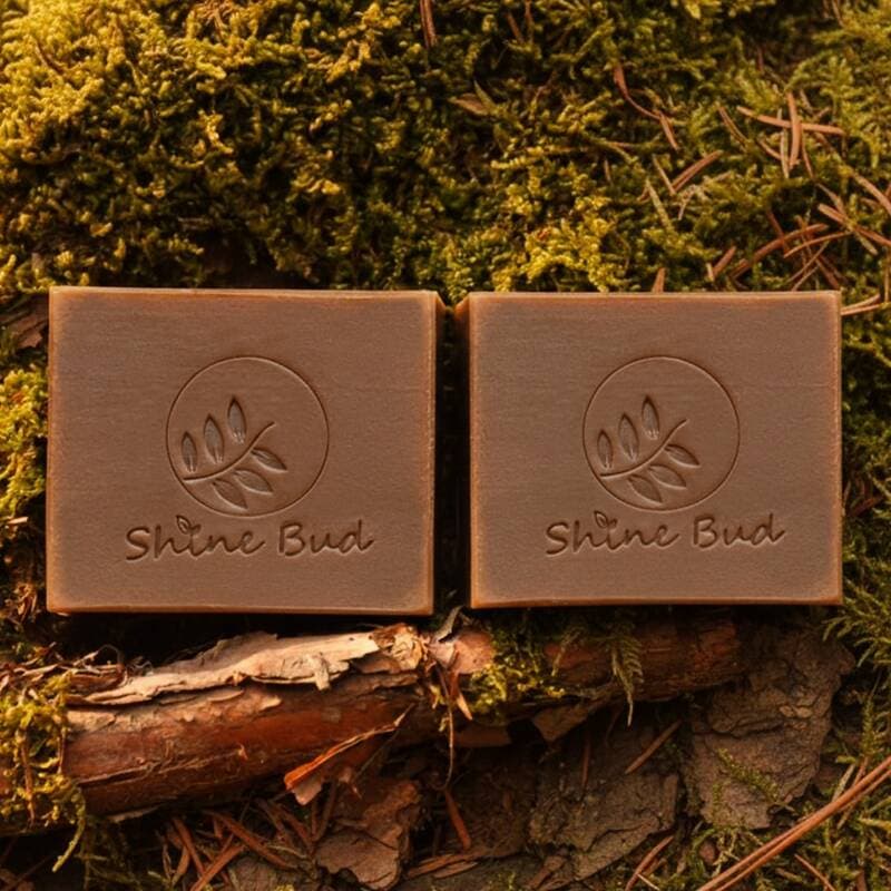 Shinebird Swedish Pine Tar Soap Pack 100g x2