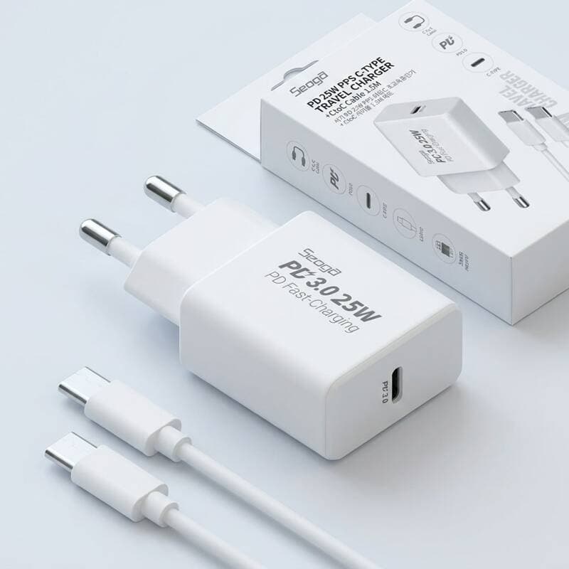 서가 PD 25W 초고속 충전기 세트
