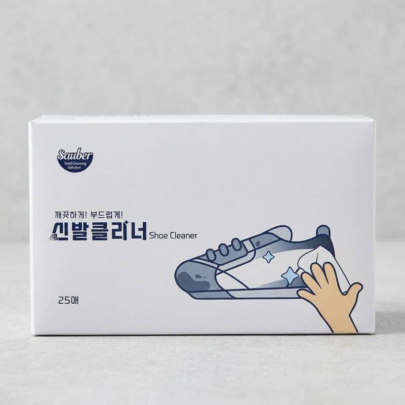 Jauber Shoe Cleaner Tissue 25 Sheets