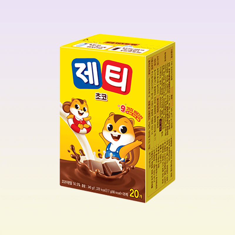 제티 초코 17g 20개입