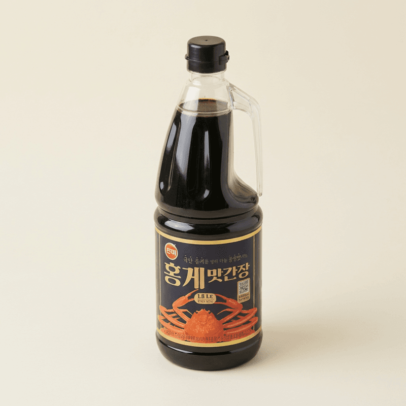 진미 홍게맛간장 대용량 만능간장 1.8kg