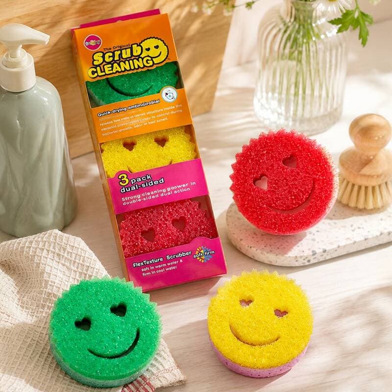 Scrub Smile Scouring Pads 3-Pack