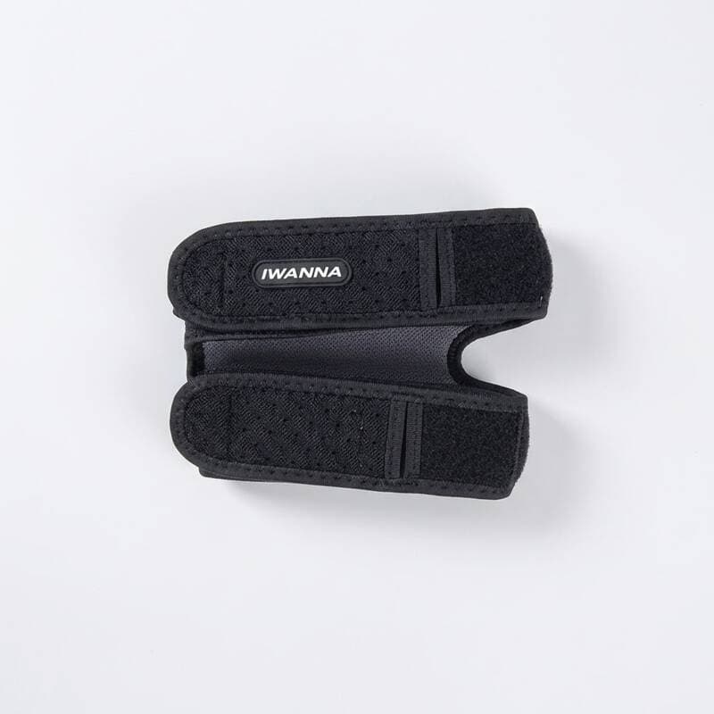 아이워너 Dual Patella Knee Brace Set, Black, 2pcs