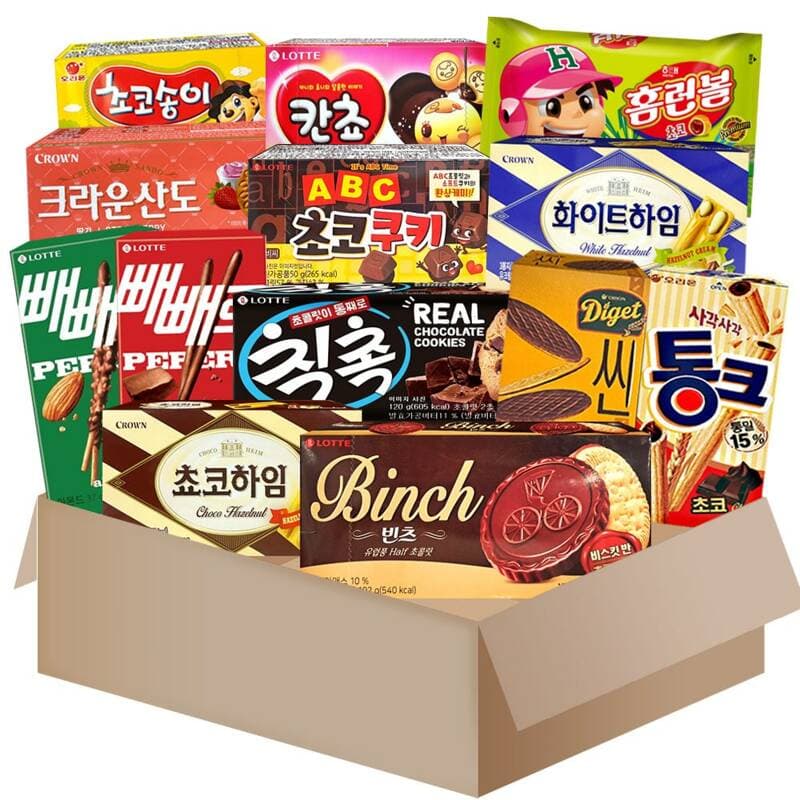 인기과자 13개 세트