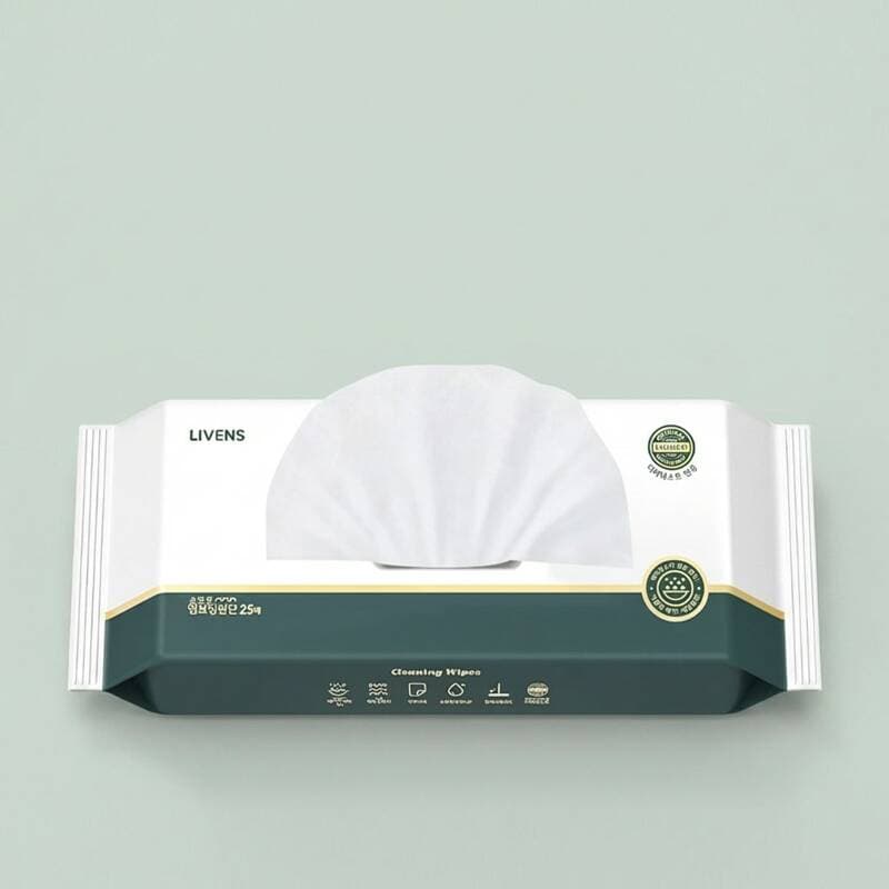 리벤스 Wet Mop Cleaning Pads XL 25ct x10