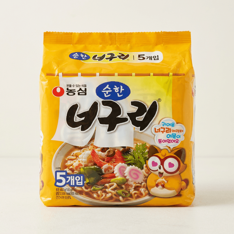 농심 순한 너구리 20개