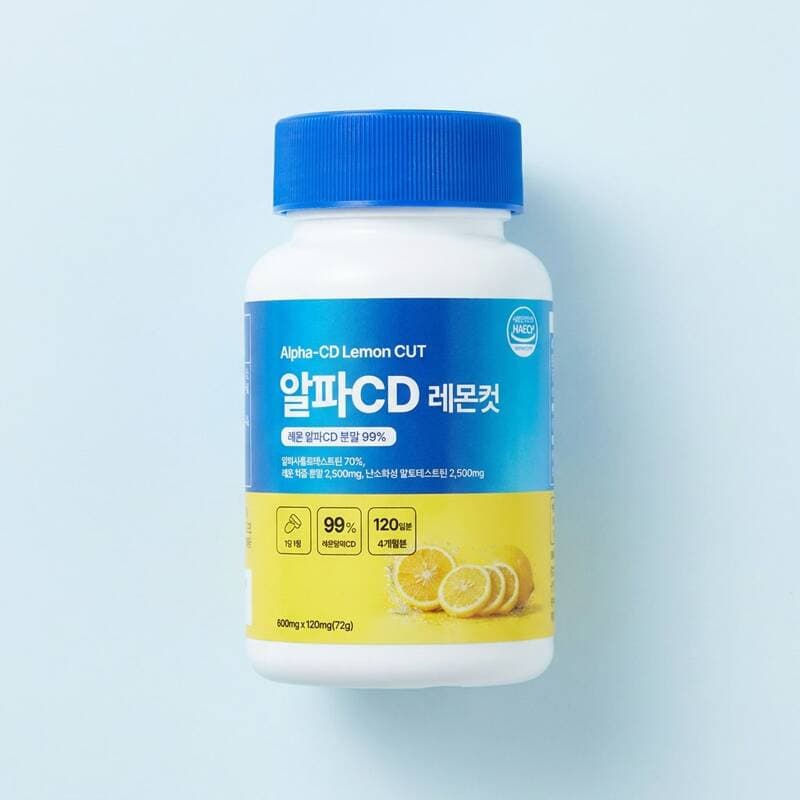 알파CD 레몬컷 120 tablets x 2