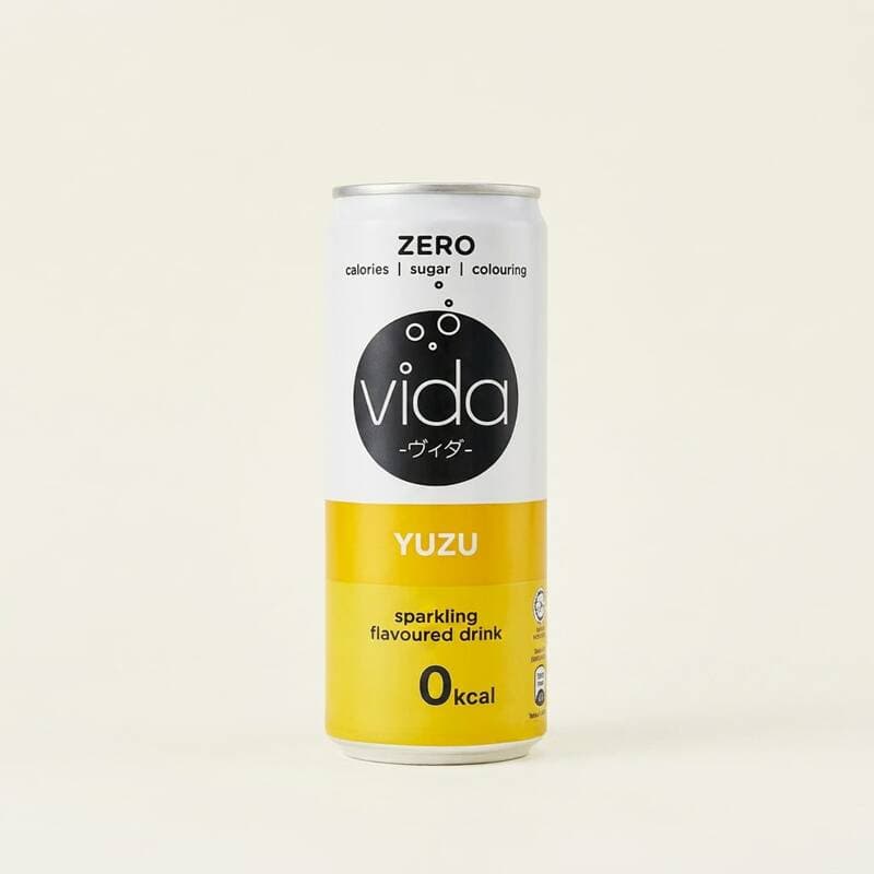 Vida Sparkling Drink Yuja 325ml x24