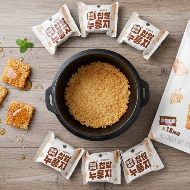 Sweet & Crispy Glutinous Rice Nurungji 520g