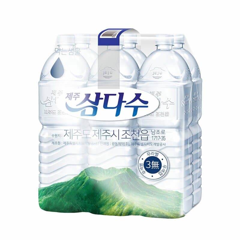 제주 삼다수 2L 6개