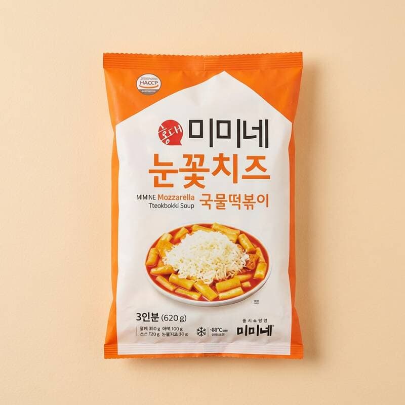 미미네 눈꽃치즈 국물떡볶이 570g