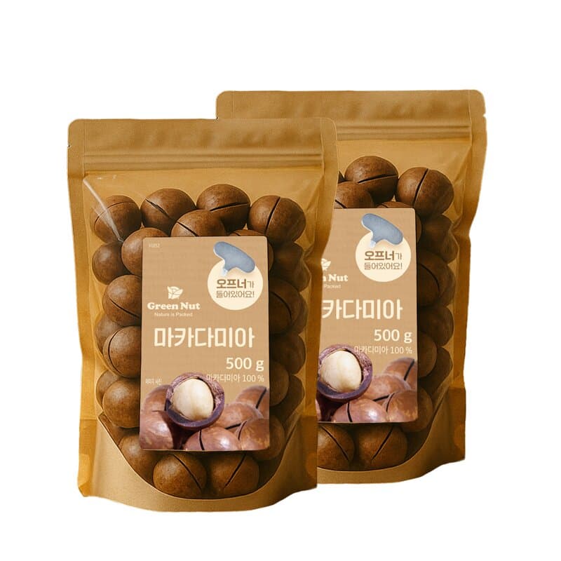 그린너트 인쉘 마카다미아 500g 2봉