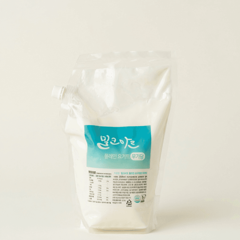 밀크아트 플레인 요구르트 2L