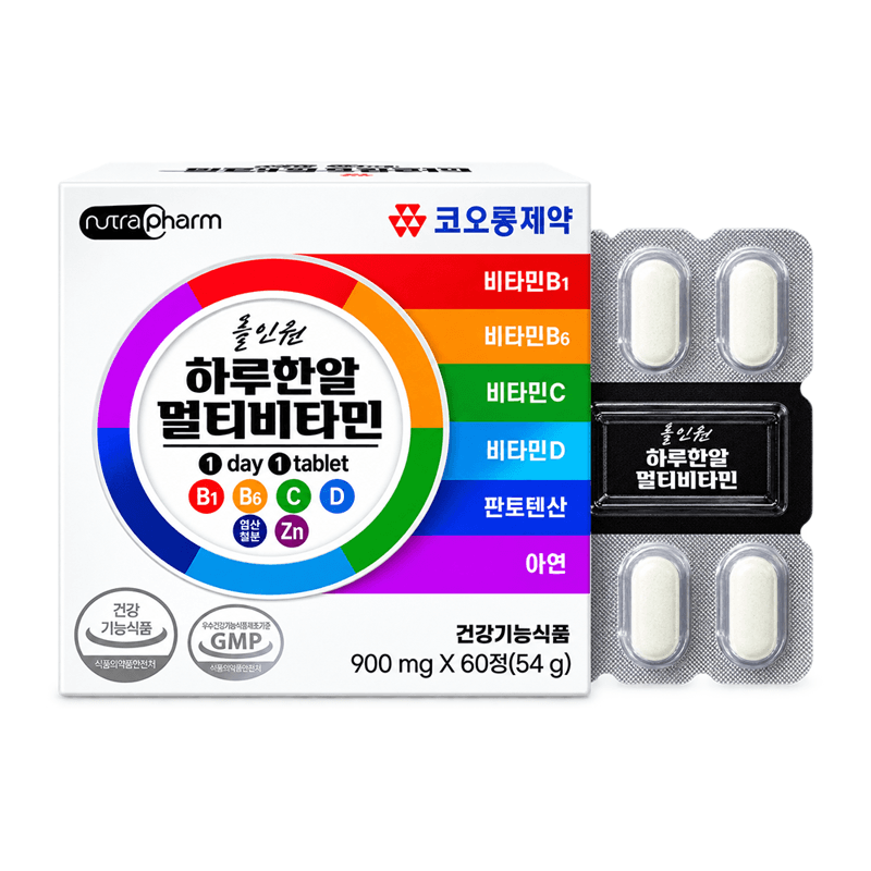 코오롱제약 올인원 하루한알 멀티비타민