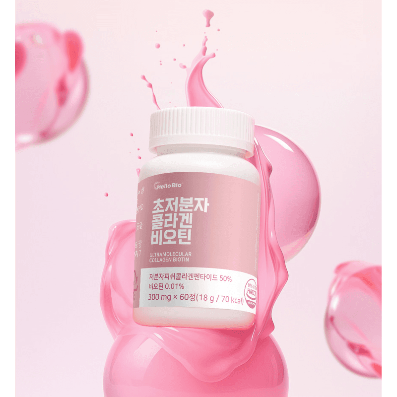초저분자 콜라겐 비오틴 60정 6개