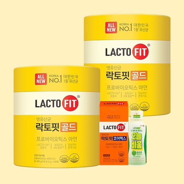 종근당건강 락토핏 골드 140포