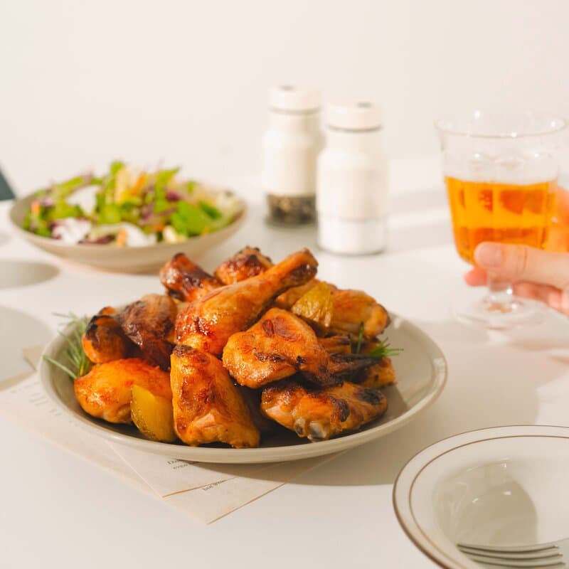 구어조은닭 에어프라이어 치킨 950g