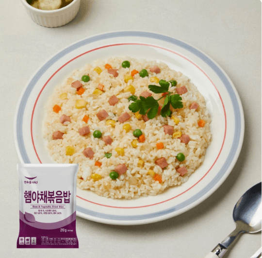 한우물 햄야채 볶음밥 210g x 10개