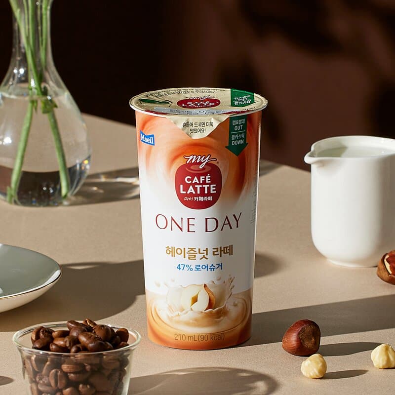 마이카페라떼 헤이즐넛라떼 210ml