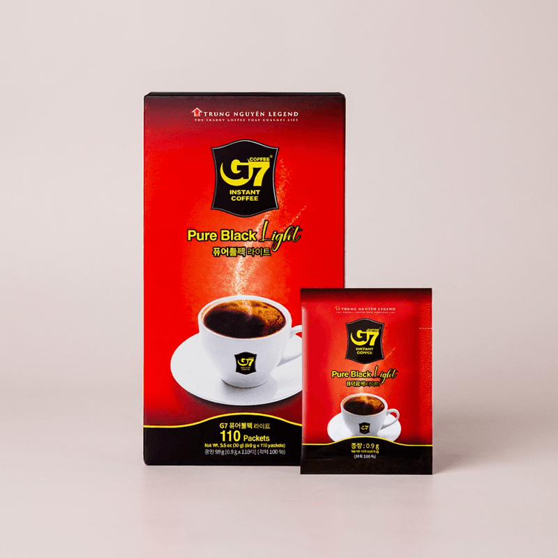 G7 퓨어블랙 라이트 0.9g 110개입