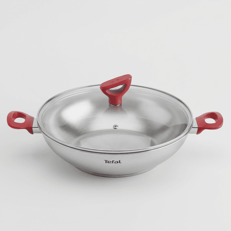 Tefal Edition Red Party Wok 30cm