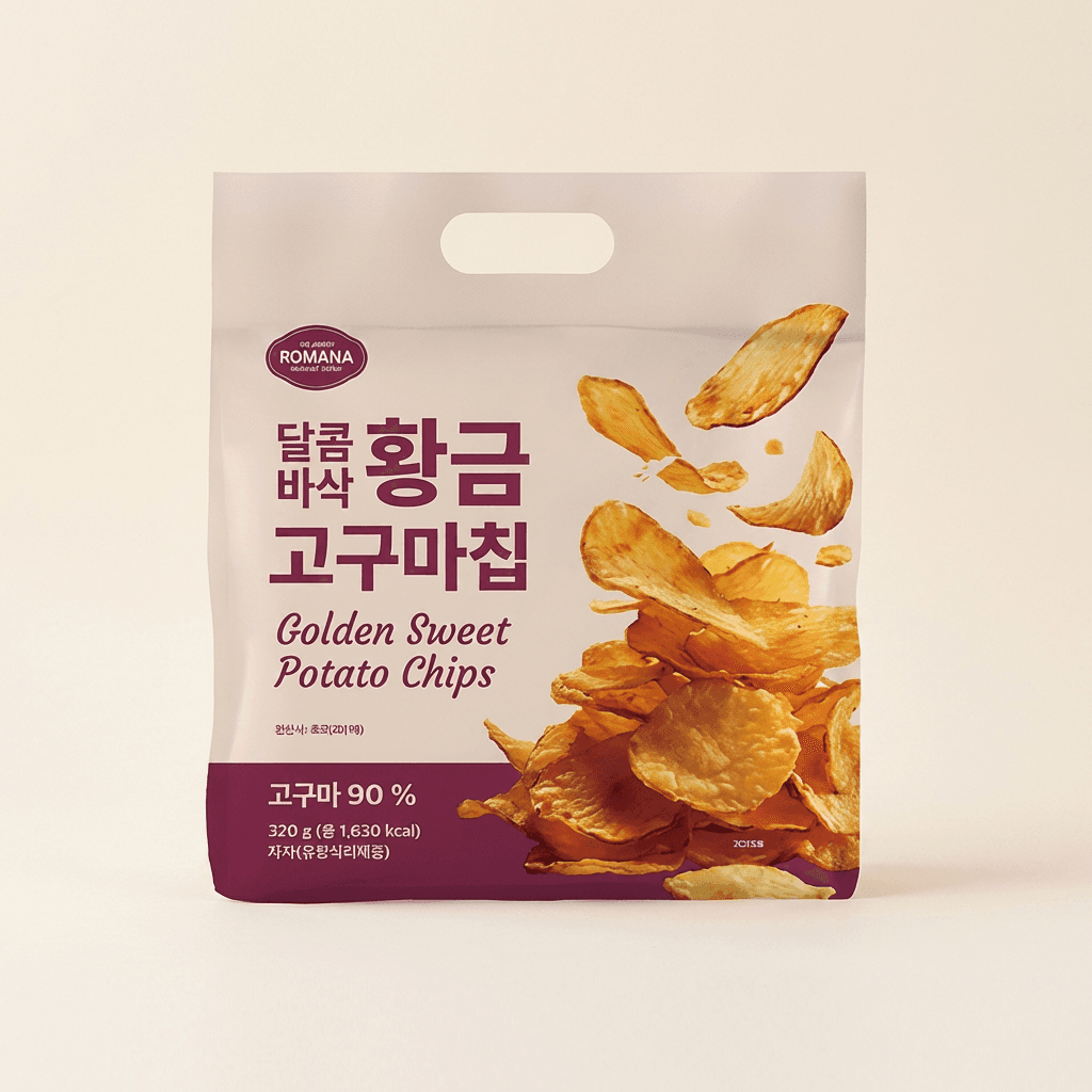 Romana Golden Sweet Potato Chips 320g x 10