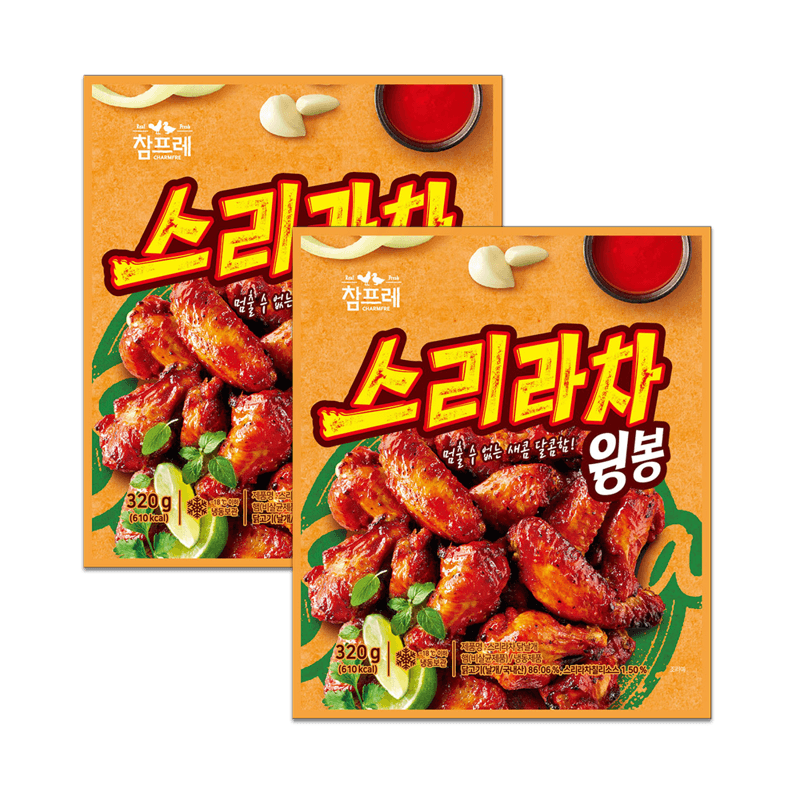 참프레 스리라차 윙봉 320g