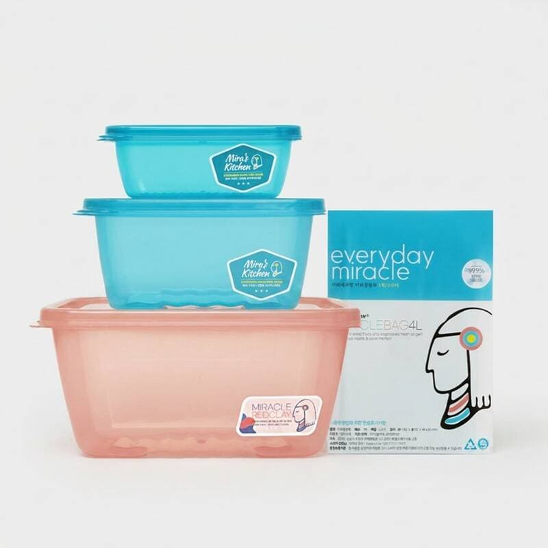 미라네주방 신선 밀폐용기 1세트