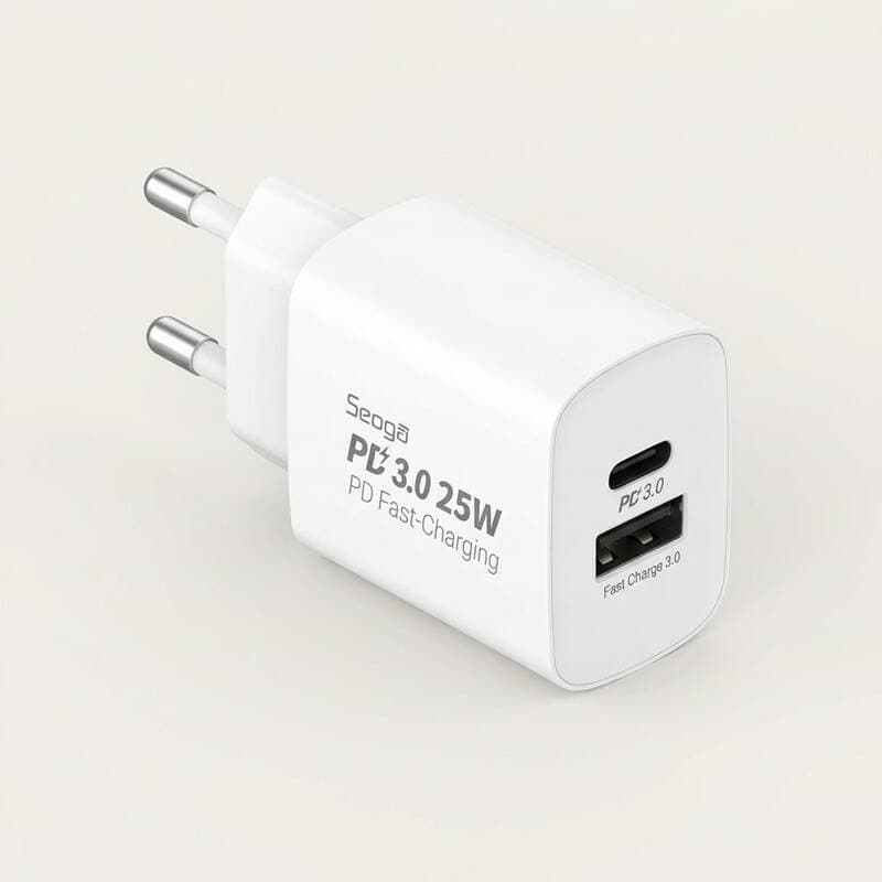 Seoga 25W 2-Port Fast Charger SG-PDC2500A