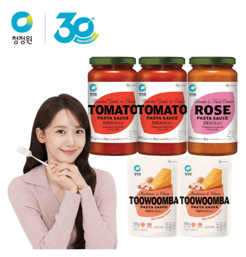 Chungjungwon Spaghetti Sauce Set (3 flavors)
