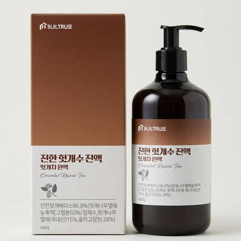 빌트루 진한 헛개수 진액 480g