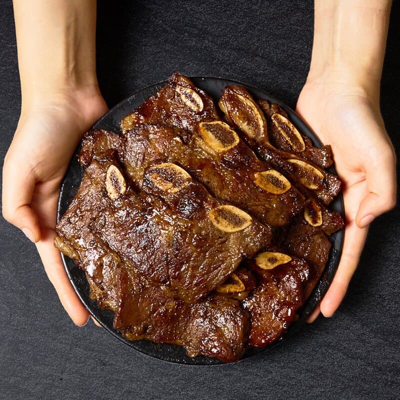 랜선식당 프리미엄 양념LA갈비 400g 8팩