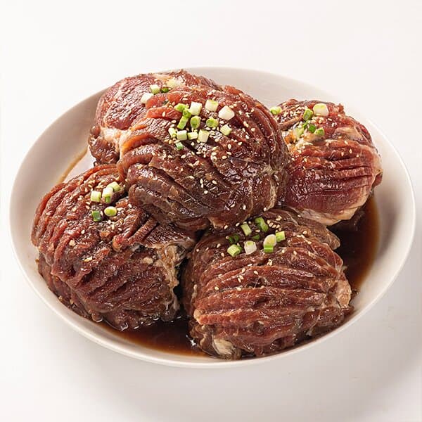 뼈없는 한돈 양념갈비 300g 4팩