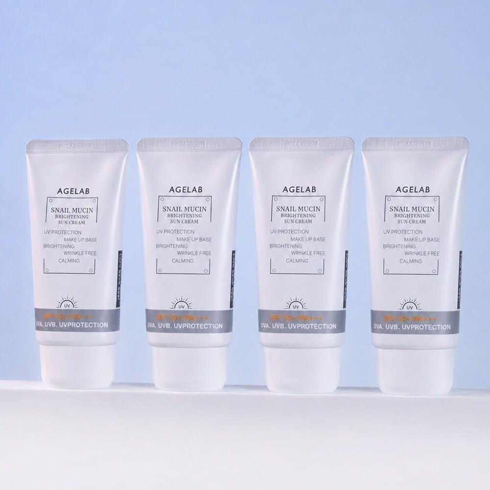 Agelab Snail Mucin Brightening Sunscreen 70ml x4
