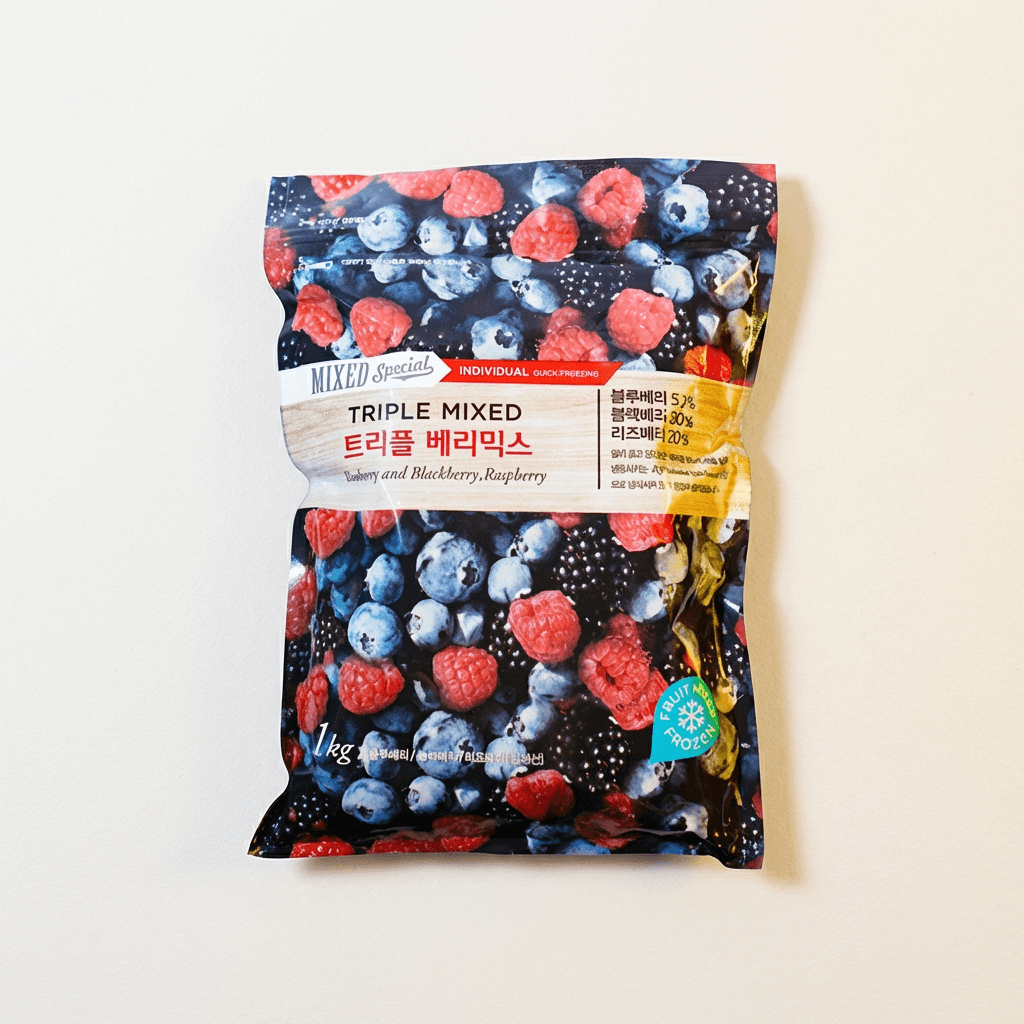 Frozen Triple Berry Mix 1kg