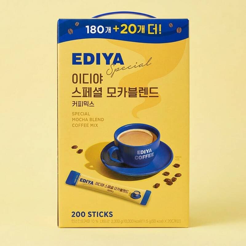 이디야 모카블렌드 커피믹스 200개입