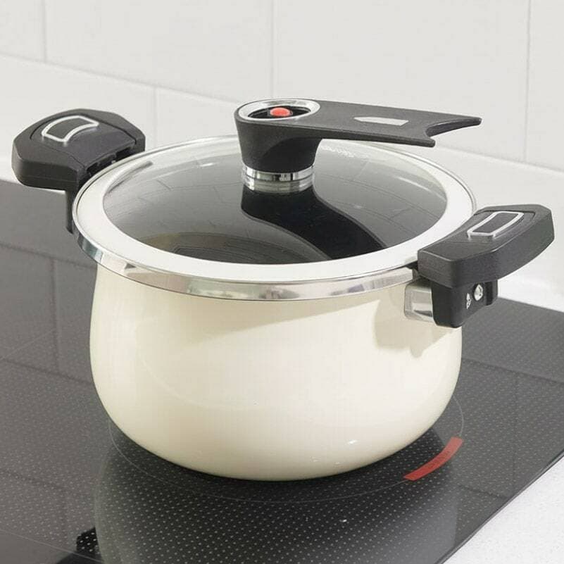 Royal Tudor IH Vacuum Pot 5L White