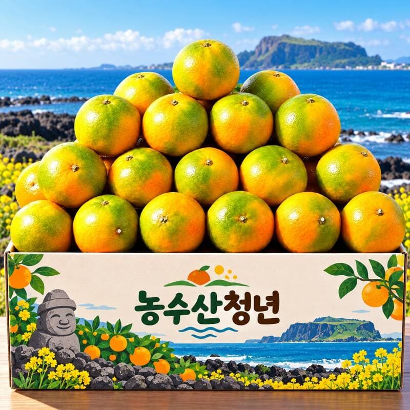 제주 극조생 감귤 청귤 10kg