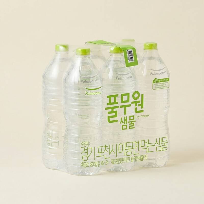 Pulmuone Saemmul Water Label-Free 2L x 12
