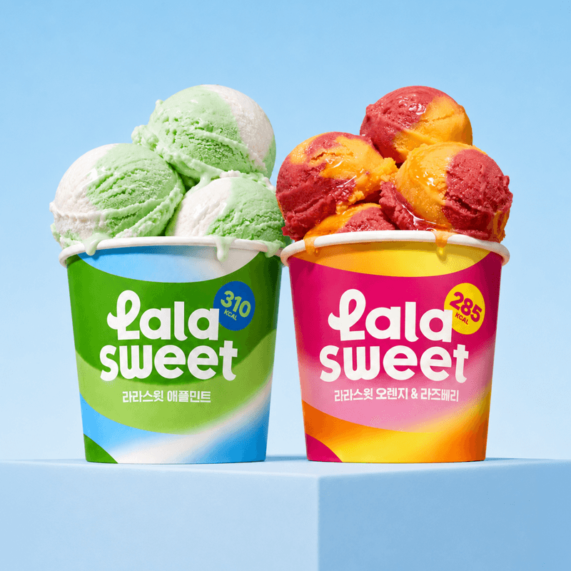 라라스윗 애플민트·오렌지앤베리 474ml