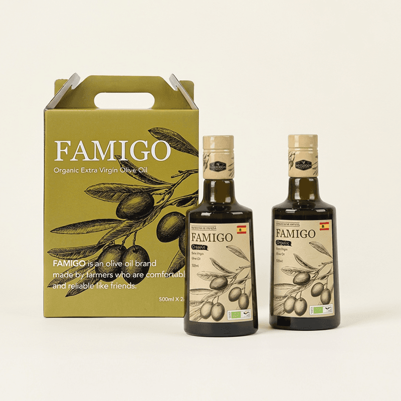 Famigo Organic Extra Virgin Olive Oil 500ml