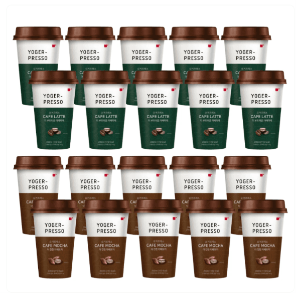 요거프레소 컵커피 200ml 20개
