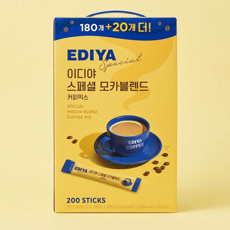 이디야 모카블렌드 커피믹스 200개입