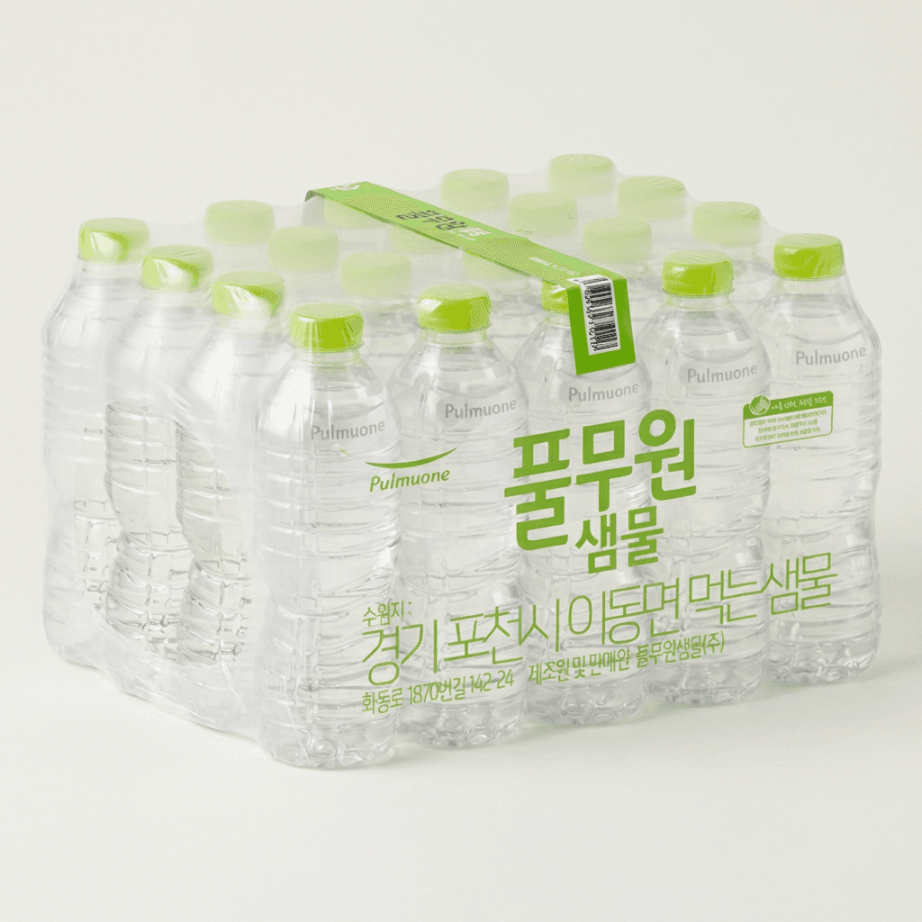 풀무원샘물 라벨랜덤 500ml 20개