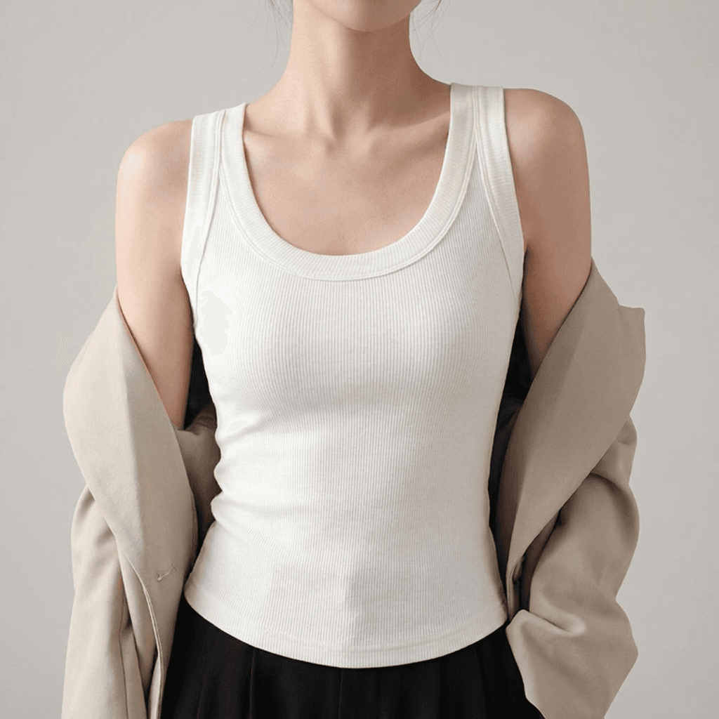 Ribbed Spandex Tank Top 3-Pack