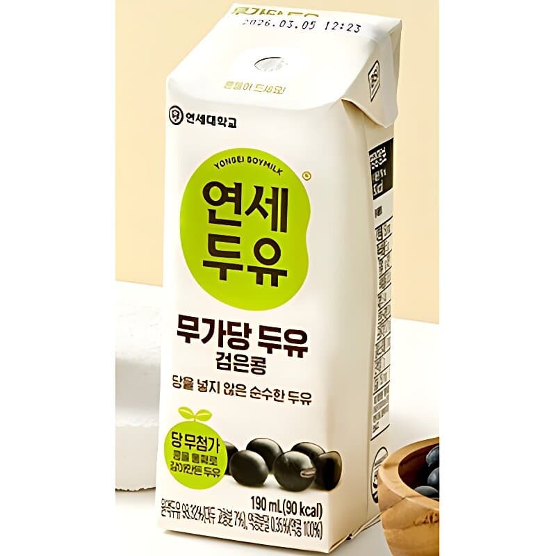 연세두유 무가당 검은콩 190ml