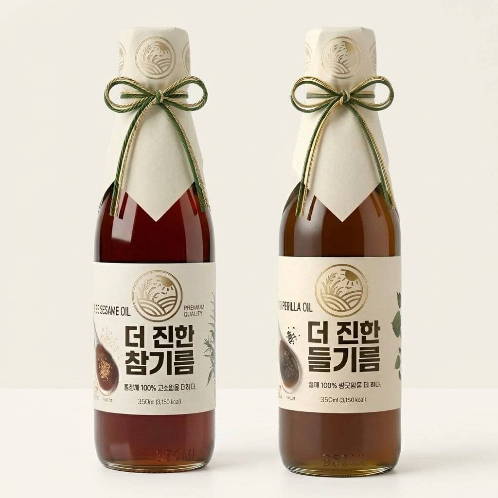 들녘 참기름·들기름 세트