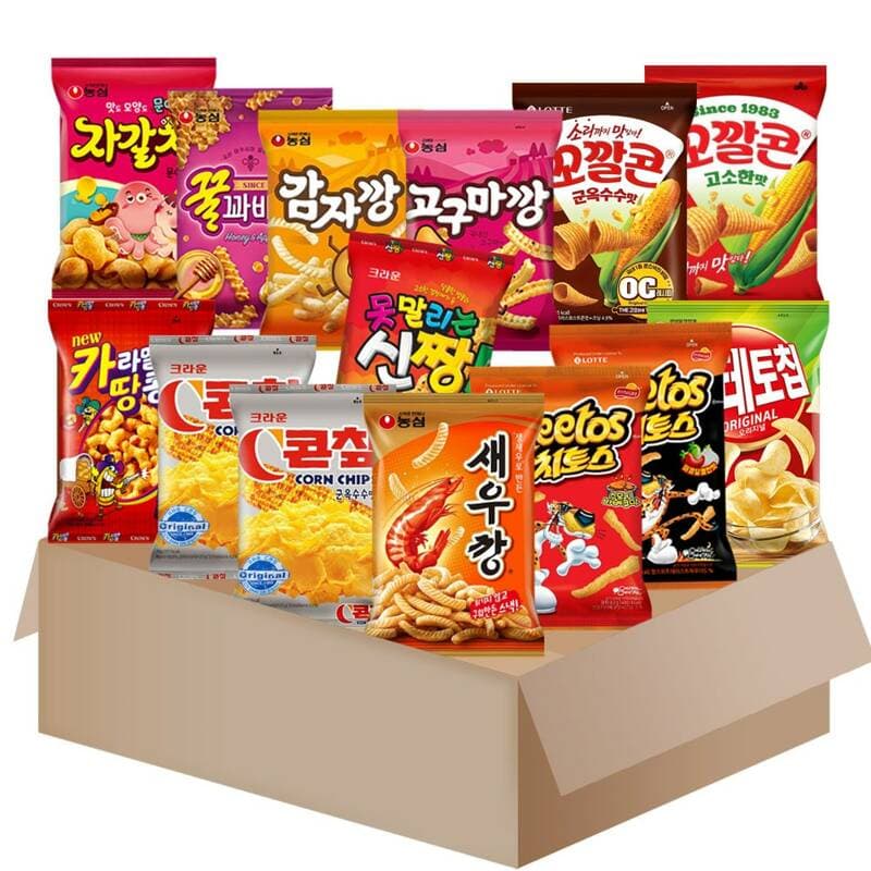 인기 스낵 14종 세트