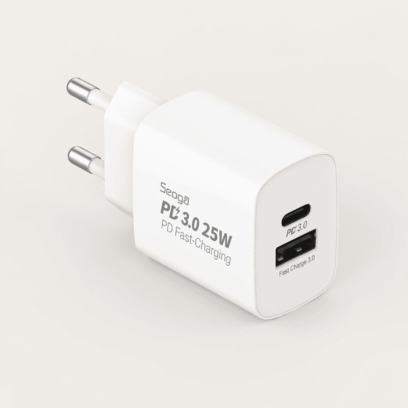 Seoga SG-PDC2500A 25W 2-Port Fast Charger